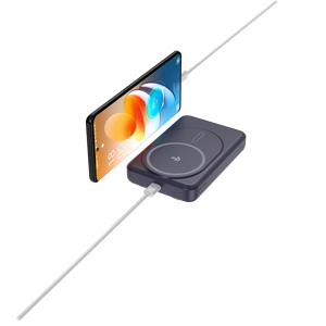 Banque d'alimentation à charge rapide Qi2 10000mah, compatible avec les séries <span class=keywords><strong>iPhone</strong></span> <span class=keywords><strong>12</strong></span>/13/14/15/16, prend en charge la charge des Airpods - Product Image 6