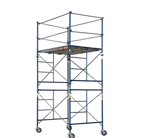 Échafaudage en acier à cadre en L pour la construction, système de plateforme d'échafaudage robuste pour la maçonnerie industrielle, utilisation extérieure - Product Image 6