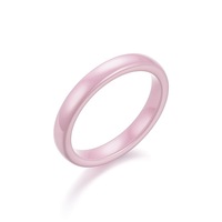 Nouvelles bagues minimalistes simples, mode, cercle coloré, bague en céramique, bague de couple, bijoux à porter tous les jours, main pour homme, vente en gros