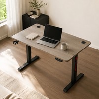 Bureau électrique extensible en bois AOR, réglable en hauteur, pour le travail ou l'apprentissage, couleur personnalisable, montage facile, direct usine
