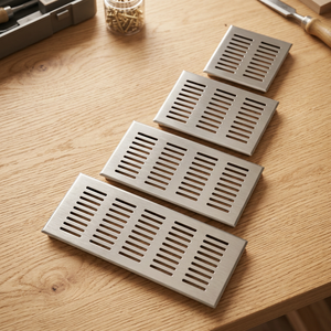 Ventilation Jali LC-207 en acier inoxydable 8x4 pouces, équipement de sécurité pour la construction, marque Bharat Interio - Product Image 2