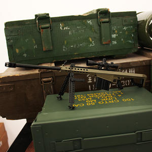 Lt कारखाने मूल्य संग्रहणीय मिश्र धातु गन मॉडल 1:3 बंदूक धातु बंदूक मॉडल रचनात्मक बैरेट सेना हरे उपहार बॉक्स - Product Image 1