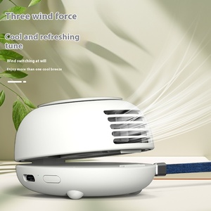 Nuevo Ventilador de Escritorio Portátil con Forma de OVNI, Mini Ventilador Recargable Tipo-C de 1800mAh, Silencioso, para Oficina, Aire Libre, Regalos de Verano - Product Image 2