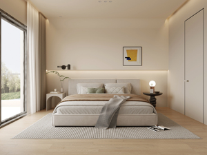 Nexus stile minimalista Interior Design Villa squisita soggiorno spazio Full House 3D costruzione immobiliare - Product Image 5