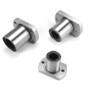 Rodamiento lineal de doble corte con brida, deslizante de bolas, de acero niquelado LMH 8 10 12 13 16 20 25 30 35 40 <span class=keywords><strong>UUU</strong></span> - Product Image 4