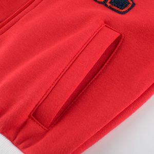 Enfants Vêtements Sport Style Décontracté Sweat À Manches Longues <span class=keywords><strong>Manteau</strong></span> Avec Fermeture À Glissière - Product Image 5