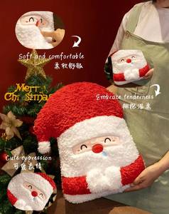 Nuevo Cojín Decorativo de Navidad con Diseño de Papá Noel y Árbol, para Sofá - Product Image 4