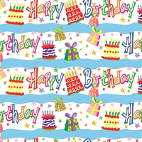 Papier d'emballage cadeau pour enfants, design unique, imperméable, 50x70cm, thème de dessin animé, bouquet floral, DIY, anniversaire