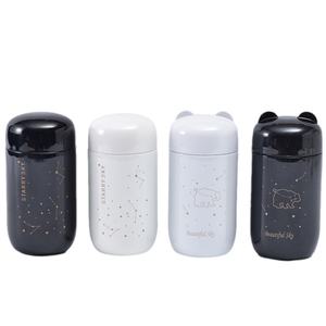 Mini botellas de vacío portátiles de acero inoxidable 200 de boca ancha de 304 ml con logotipo personalizado - Product Image 1