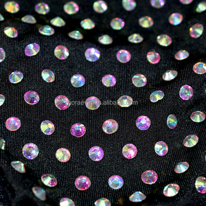 B099 Bán Buôn Sexy Pha Lê Bodysuit Cho Vũ Nữ Thoát Y Kỳ Lạ Khiêu Vũ Mặc Tùy Chỉnh Màu Sắc Kích Thước Rhinestone Một Mảnh Đồ Bơi Trang Phục - Product Image 3