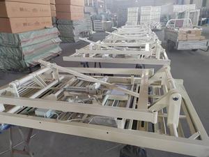 Lit médical manuel à double manivelle avec roulettes de luxe et extrémités de lit en ABS, lit de soins aux patients professionnel à 2 fonctions pour la vente en gros - Product Image 6