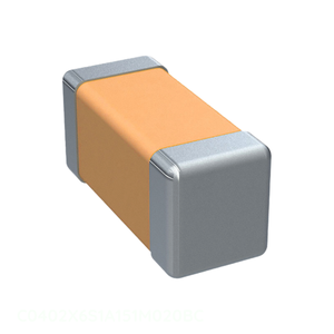 ตัวเก็บประจุเซรามิก MLCC ติดพื้นผิว150PF X6S 10V ตัวเก็บประจุ01005 150 pF CAP - Product Image 1