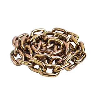 US Type NACM2010 G70 Transport <b>Chain</b> 8mm Steel Alloy Carbon Galvanized Zinc Welded Conveyor <b>Chain</b> Plain Finish for Transport Use - Product Image 2