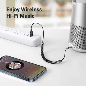 Adaptador UGREEN de Aux a <span class=keywords><strong>Bluetooth</strong></span> 5.0, Receptor <span class=keywords><strong>Bluetooth</strong></span> de 3.5mm, Cable USB 2.0 a Conector de 3.5mm para Altavoz y Portátil - Product Image 6