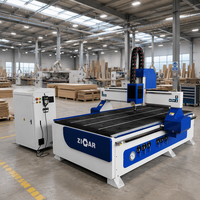 Routeur CNC pour le travail du bois ZICAR à haute stabilité avec lit en fonte pour une précision accrue