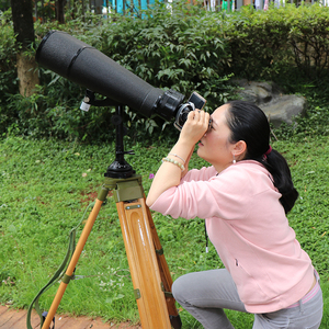 Telescopio y Binoculares de <span class=keywords><strong>Visión</strong></span> <span class=keywords><strong>Nocturna</strong></span> HD Impermeables de Grado Superior 25x100 de <span class=keywords><strong>Largo</strong></span> <span class=keywords><strong>Alcance</strong></span> con Prisma Bak4, Construcción Metálica y Acabado Negro - Product Image 6