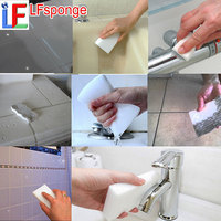 Produits les plus vendus à revendre : Éponge de nettoyage en mélamine de haute qualité pour salle de bain, éponge-gomme à savon