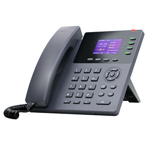 Téléphone VoIP audio HD Full-duplex Mains libres AEC Options multilingues Identification de l'appelant Téléphone IP professionnel Fono - Product Image 2