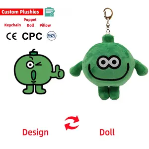 OEM ODM Service Custom Logo Stuffed Animal Plush Toy Plush Bear Keychain Toys