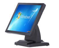 Système de point de vente 17 pouces avec processeur Intel I3/i5/i7, écran tactile, caisse enregistreuse Windows, tout-en-un, prix bas