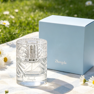 Bouteille en verre transparente cylindrique de 50 ml et 100 ml pour le stockage de parfums <span class=keywords><strong>à</strong></span> <span class=keywords><strong>domicile</strong></span> et en voyage, flacon de parfum de 100 ml - Product Image 5