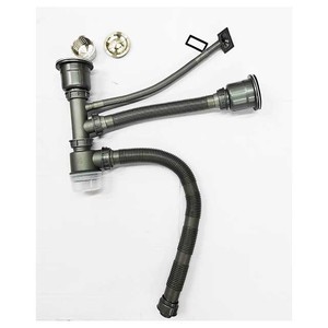 2 Inch Outlet Bottle Trap 110/114/140 mm Drainage Whole Set for Kitchen Sink Flexible Tube Stopper <strong>Drain</strong> <strong>Pipe</strong> - Product Image 1