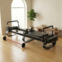 <strong>Best</strong> <strong>Selling</strong> <strong>Pilates</strong> Reformer Aluminum Frame Core <strong>Bed</strong> With Adjustable Resistance Custom Logo for Global Buyers <strong>Pilates</strong> Reformer