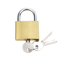 Cadenas solides en laiton de type mince bon marché antivol anti-coupure fabricant de cadenas de 40mm en Chine