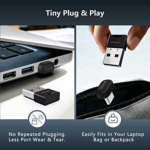 Mini agitateur de <span class=keywords><strong>souris</strong></span> indétectable, agitateur de <span class=keywords><strong>souris</strong></span> USB sans pilote pour ports A/C, garde le PC/ordinateur portable actif - Product Image 3