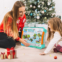 Makerzoid Kit de Robótica Premium STEM Robot Master para Programación y Codificación con Videos de Cursos Gratuitos y Control Remoto para Niños de 6+ Años