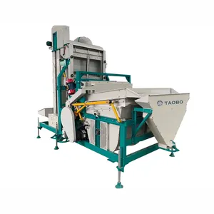 Machine de nettoyage de sésame et de grain de haricots à fort effet de nettoyage de grande capacité pour enlever la poussière et les mauvaises graines