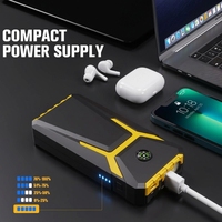 Batterie externe portable 2000A 10000mAh 12V pour véhicules essence et diesel, démarreur de secours pour voiture, directement de l'usine