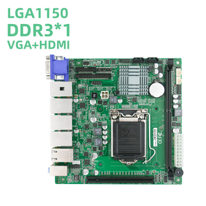 Adipcom-Mini placa base ITX, CPU Intel de 4ª generación LGA 1150, opcional, 2/4/6LAN <span class=keywords><strong>DDR3</strong></span>, compatible con memoria de 8GB, servidor de computadora - Product Image 6