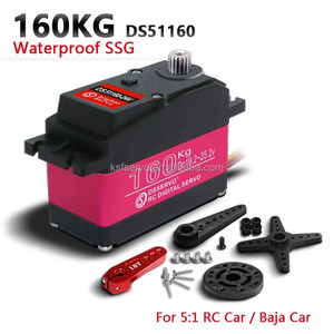 Dsservo DS51160 Nuevo Servo de Alto Torque de 24V 160KG, Servo Digital con Engranajes Metálicos a Prueba de Agua IP67 para Piezas de Robots, Barcos y Coches RC - Product Image 5