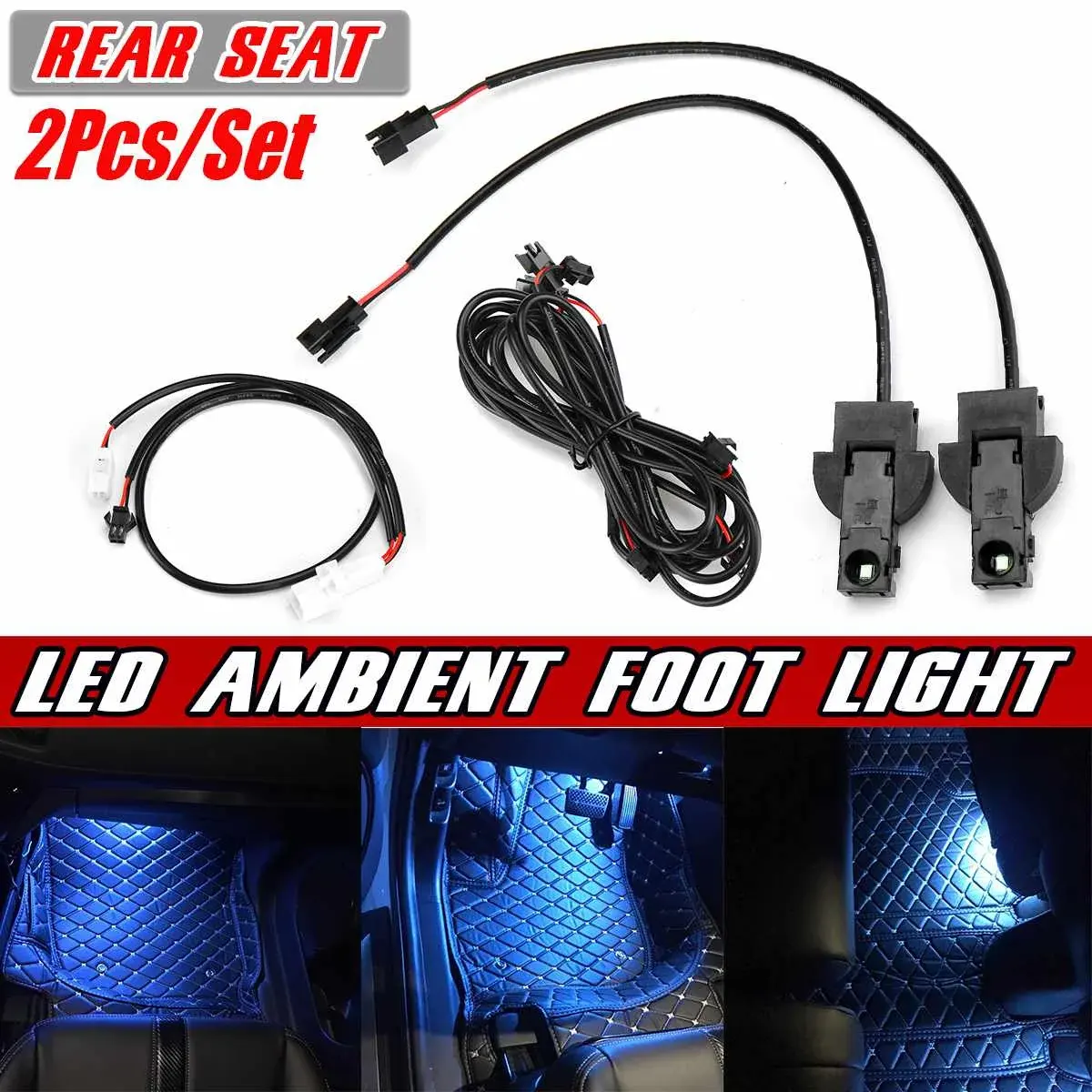 2 pièces siège arrière