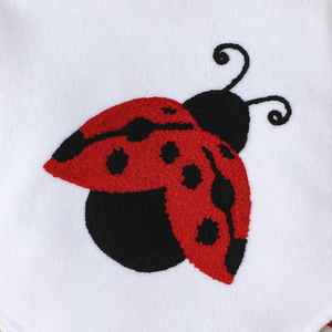 Conjunto de Dos Piezas de Ropa Infantil para Niñas, Bordado de Siete Estrellas, Estilo Casual Diario, Ropa para el Hogar - Product Image 5