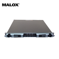 Amplificateur de puissance professionnel Malox 4 canaux, classe D, pour système de sonorisation, conférence, karaoké, scène, équipement audio