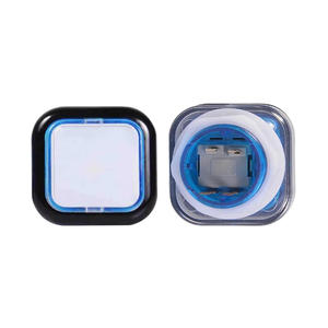 Kit de Botones de Arcade al por Mayor, Accesorios de Arcade, Botón de Plástico Cuadrado de 36 mm, Botón Pulsador Iluminado, Blanco - Product Image 1