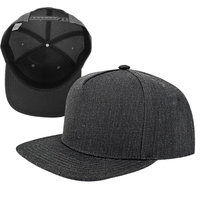 Casquette de baseball à six panneaux, 58-60 cm de circonférence de tête, style maison, à visière plate, de haute qualité, fabriquée sur mesure en usine avec broderie