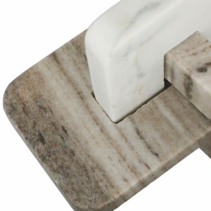 Scultura Decorativa in Marmo Intrecciato per Casa, Ufficio, Soggiorno, Console e Scaffale - Product Image 5