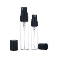 Bouteille Vaporisateur de Parfum en Verre Ronde Mini Transparente Vide de 2ml 3ml 5ml 10ml pour Échantillons et Testeurs d'Huile – Emballage Fantaisie, Vente en Gros
