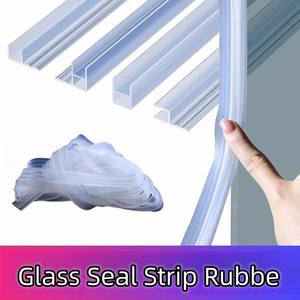 זכוכית סיליקון דלת זכוכית רצועות איטום h/f/u צורה אמבט מקלחת מזג האוויר - Product Image 2