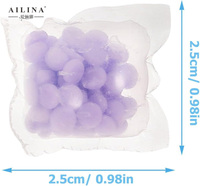 Perles de parfum floral rafraîchissant longue durée pour lessive, adoucissant textile, parfum de lavage, dosettes de lessive parfumées