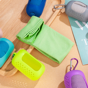 ผ้าเช็ดตัวซิลิโคนทำความเย็น 30x90 ซม. ผ้าเช็ดตัวกีฬาแห้งเร็วแบบพกพาสำหรับออกกำลังกาย - Product Image 1