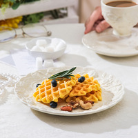 Tasse à café en céramique style européen avec soucoupe, service à thé français haut de gamme, théière vintage pour le thé de l'après-midi à la maison, style royal