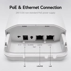 บริดจ์ WiFi แบบจุดต่อจุดระยะ 1 กม. รองรับ 802.11b/g/<span class=keywords><strong>n</strong></span> ความเร็ว 300Mbps มาตรฐาน IP65 ใช้พลังงาน PoE 24V และไฟ DC 12V พร้อมระบบจัดการผ่านคลาวด์ สำหรับระบบตรวจสอบลิฟต์ - Product Image 6