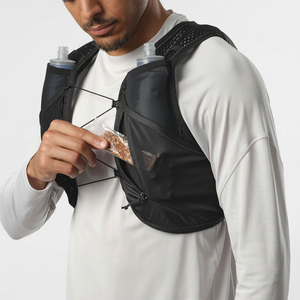 Gilet Idratazione e Portaoggetti Unisex Active Skin 4 Modello LC12603-P per Corsa con Borracce da 500ml Incluse - Product Image 6