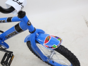 <span class=keywords><strong>Vélo</strong></span> BMX pour enfants de <span class=keywords><strong>16</strong></span> <span class=keywords><strong>pouces</strong></span> avec cadre en acier, pour filles de 3 à 5 ans, à une vitesse, pneus pneumatiques, roues d'apprentissage, frein à pédale arrière, pas cher - Product Image 3