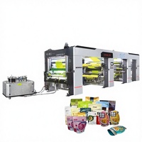 Machine de laminage mécanique sans solvant à commande servo |   Système d'alimentation automatique 3-en-1 pour plastique/film/papier alimentaire