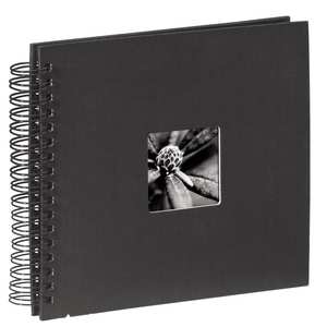 Hama Fine Art 00090145 Spiral Album (L x H) 28 cm x 24 cm Noir 50 Pages (940910629520) - Product Image 1